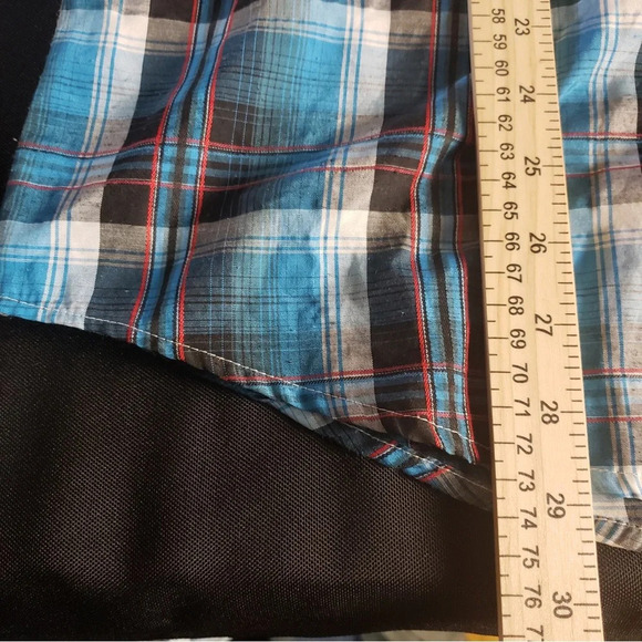 Phat‎ Farm Plaid Short Sleeve Button Down Shirt Men’s XL - Picture 6 of 6